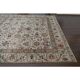 1960s Persian Handmade Wool Cotton Beige Oversized Area Rug 269x385