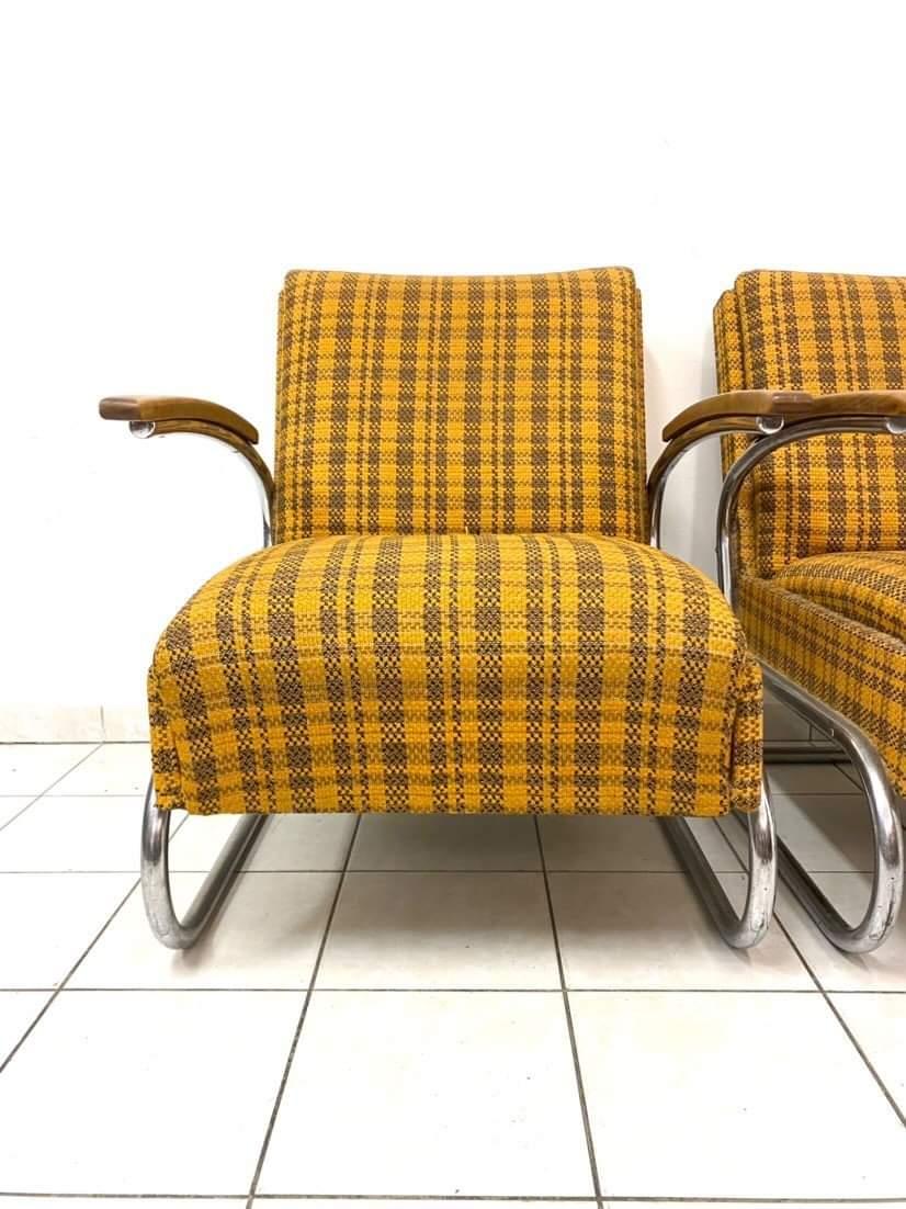 Design armchair Thonet model S411 manufactured under license Mücke Melder 30s