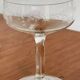 5 guilloche champagne glasses from the 1920s