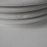 6 assiettes à dessert vintage Quadrifoglio italiennes décor myosotis