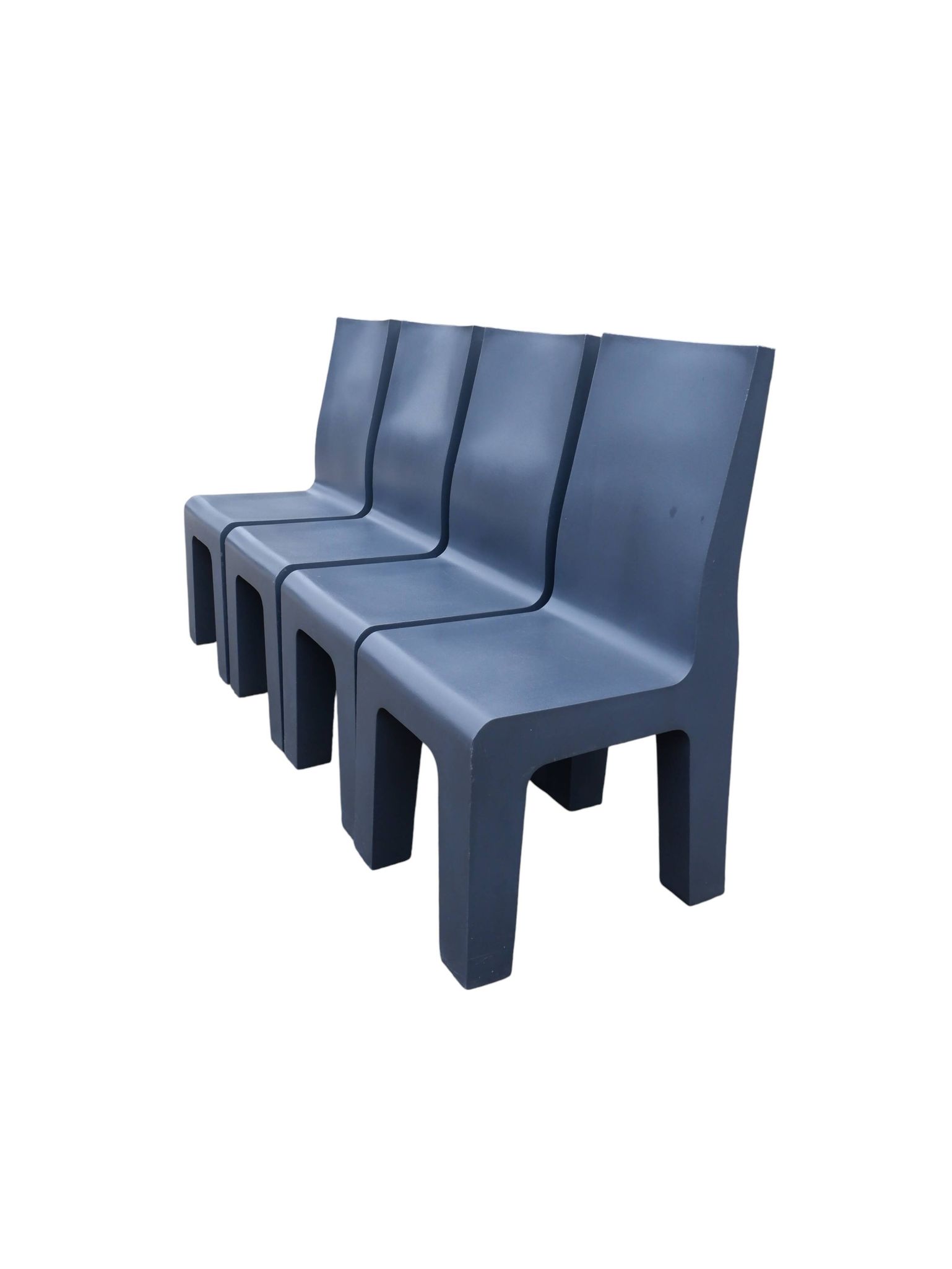 4 chaises du musée Richard Hutten, années 1990