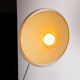 Large tilting luminaire in Steel and Teak Temde Leuchten 1960.