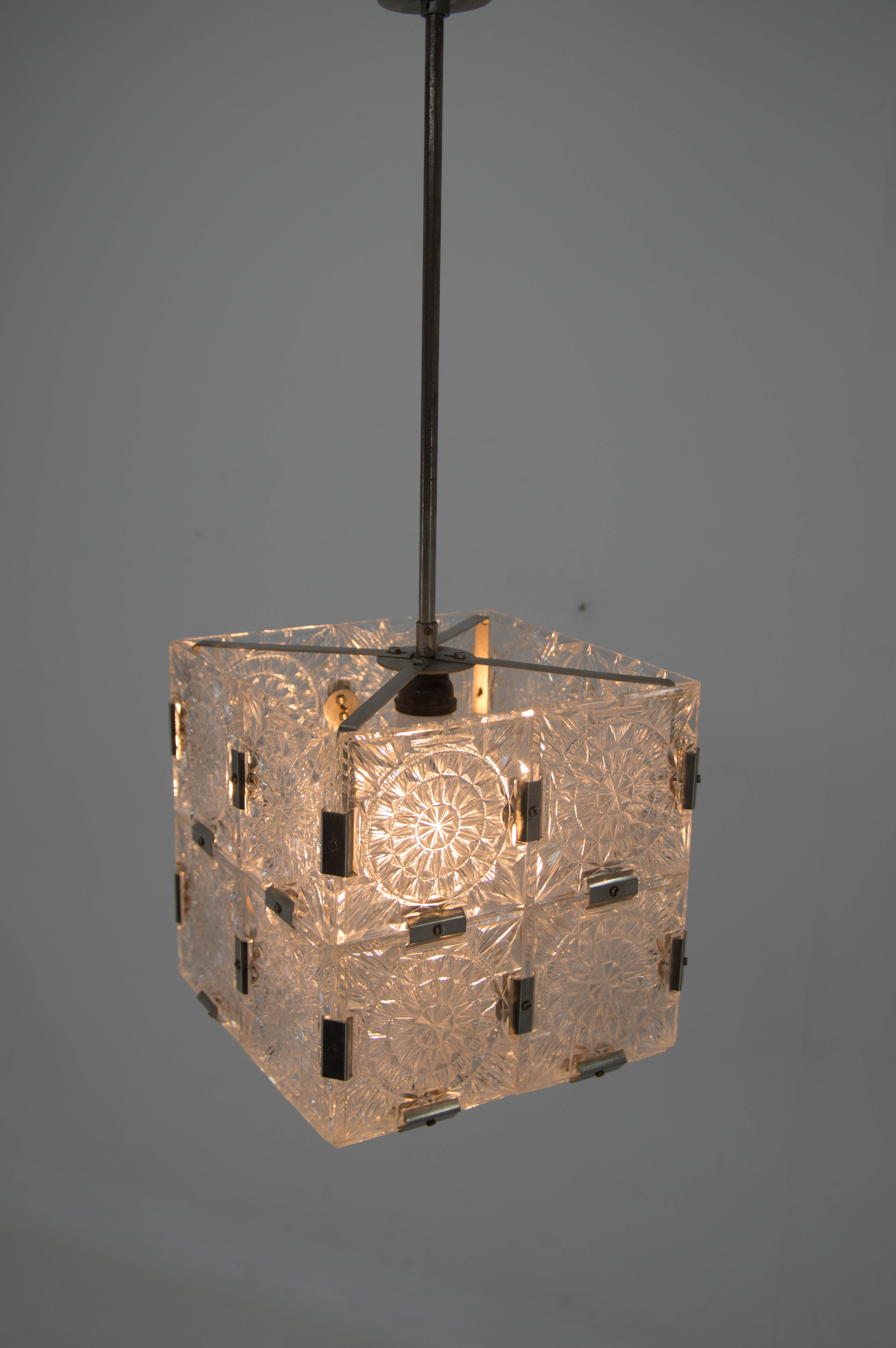 Glass pendant by Kamenicky Senov