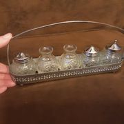 Vintage condiment set