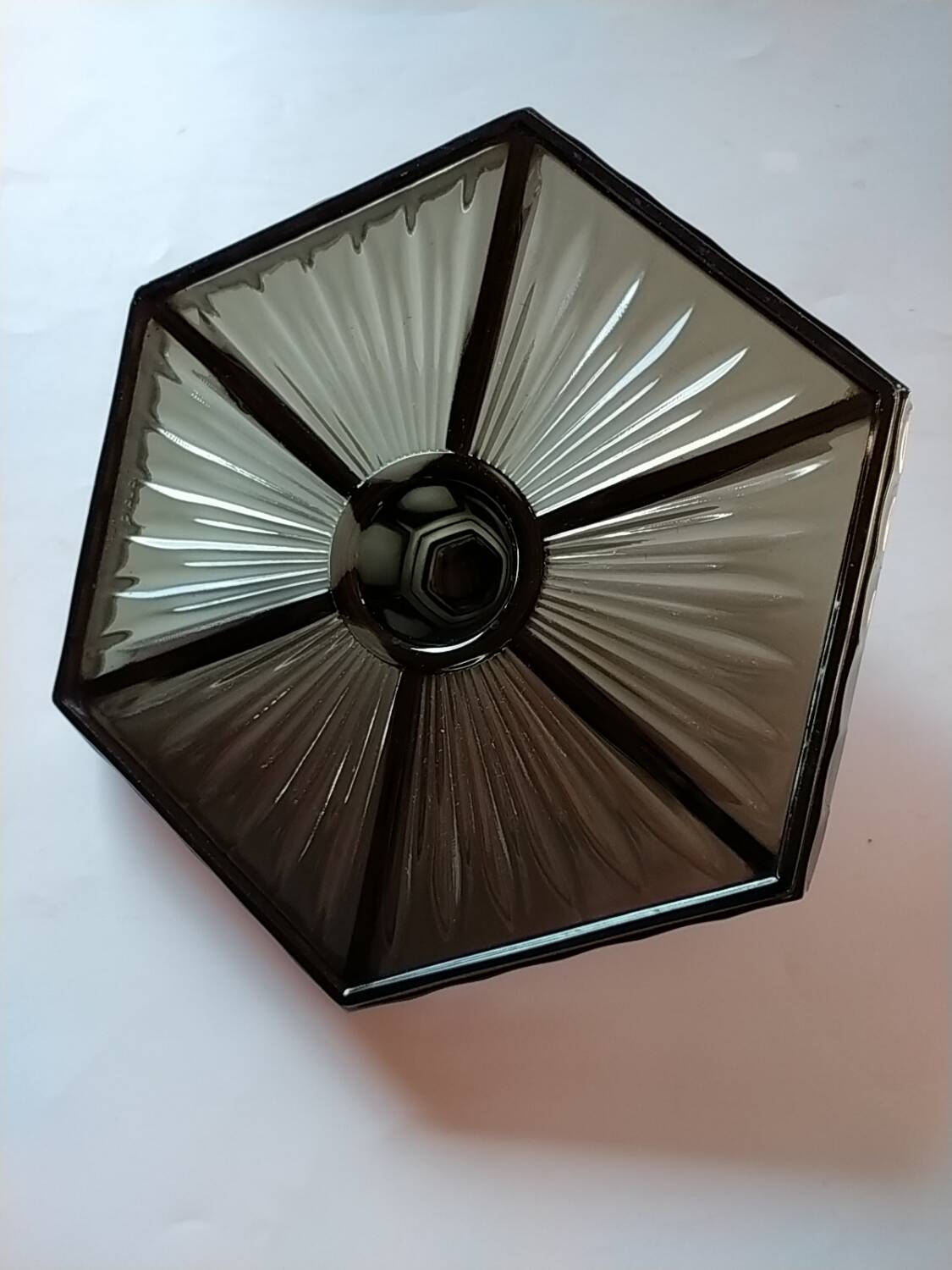 Val Saint Lambert serving dish. Art Deco.