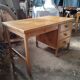 English desk in old pine