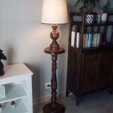 Lamppost , vintage standing lamp in solid ane 50/60s