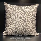 Coussin Pierre Frey Brodé à la main