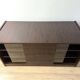 Art Deco “New York” double-sided desk – Macassar ebony veneer