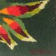 Large vintage tapestry signed elbe, peacock or phoenix 1970