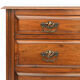 Commode en bois naturel