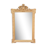 Miroir doré Louis XV 98x156cm