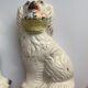 🐶 Pair of Staffordshire earthenware dogs