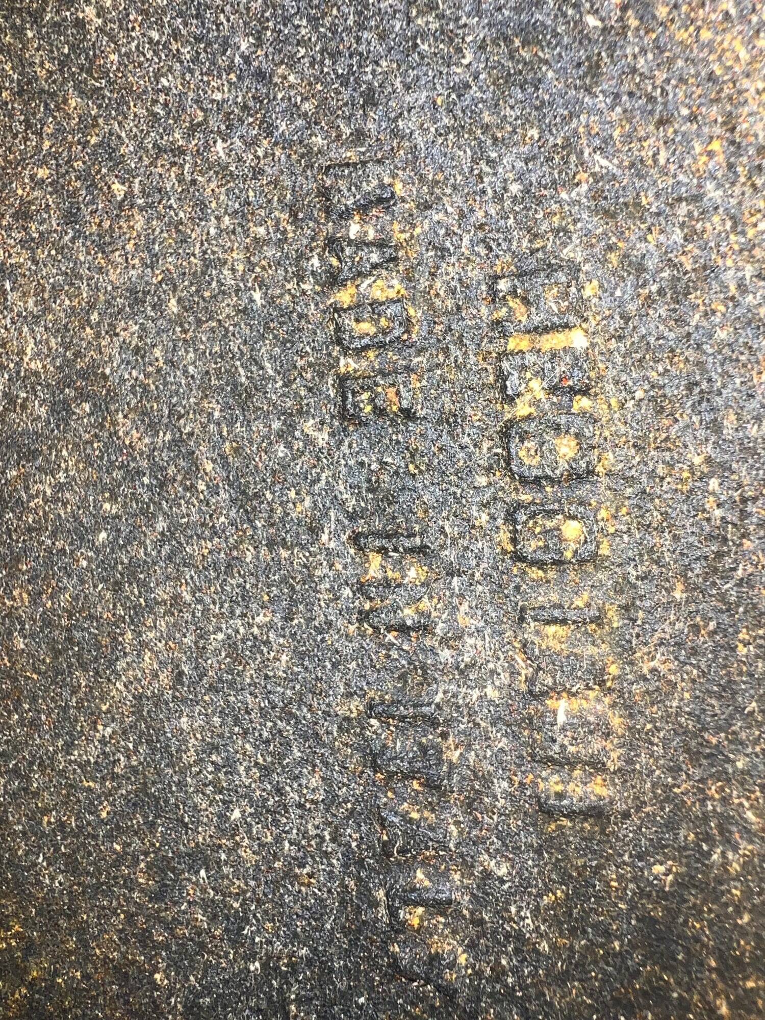 Italian mid-century Goffredo Reggiani arc floor lamp with white plexiglass shade