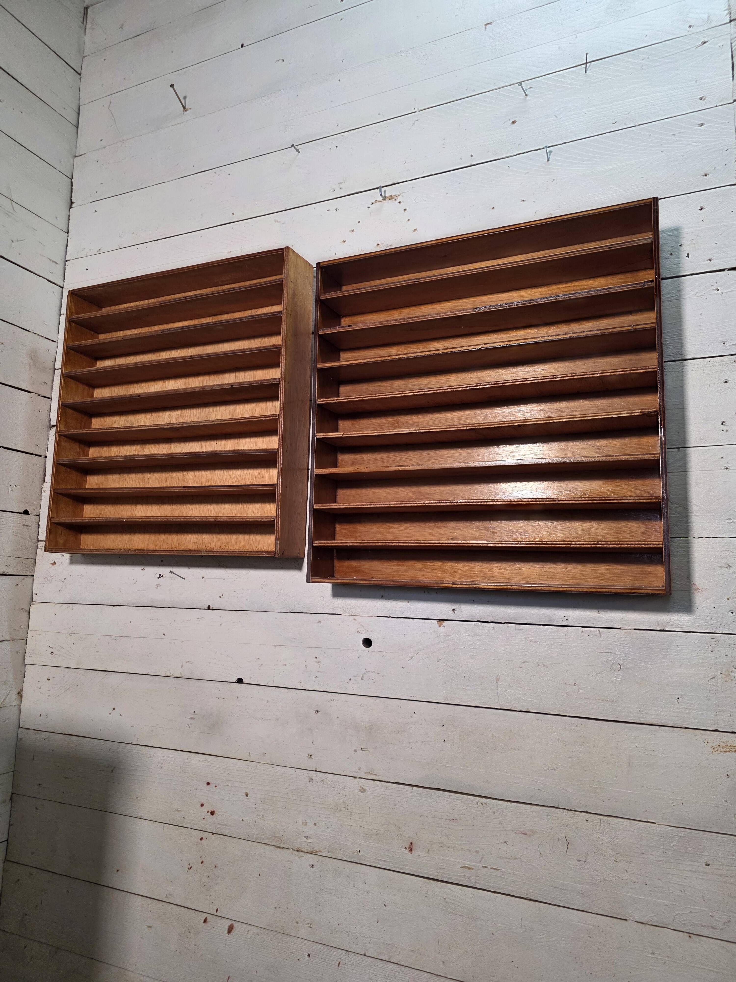 Pair of shelves from the 1960s