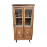 Vitrine Art déco en teck