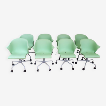 Series of 8 designer armchairs “Bla bla bla” Marco Maran