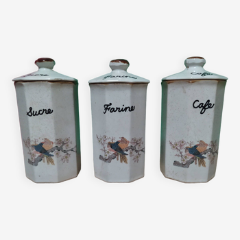 Lot de 3 pots