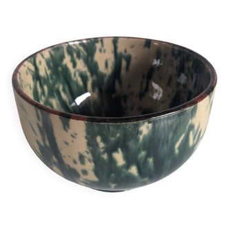 Glazed terracotta bowl Occitania