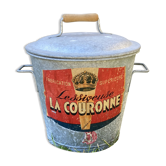 Large zinc jar laundry machine