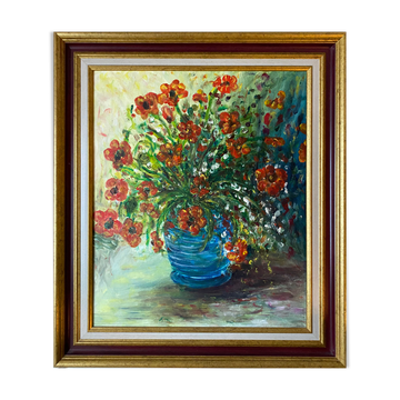 Table "Bouquet of flowers of the fields" HSP + frame