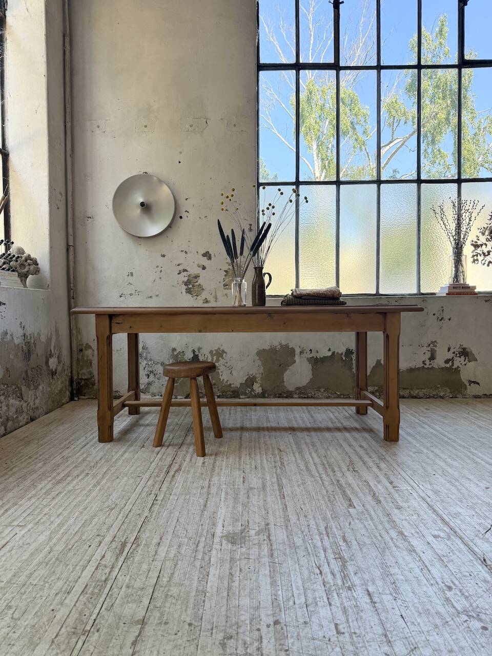 190 cm pine farmhouse table