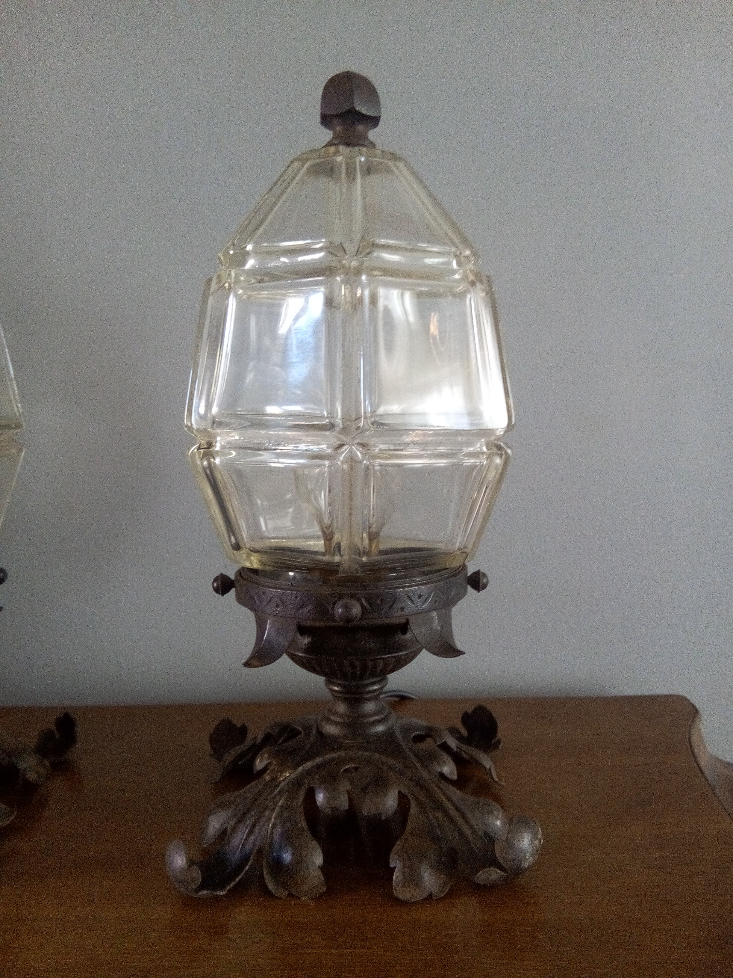Paire de lampes à poser Art nouveau