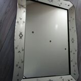 Venetian art deco mirror