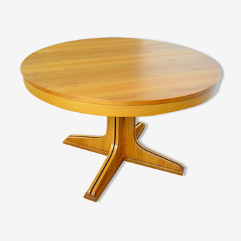 Round table central foot vintage 1970