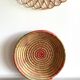 African braided basket