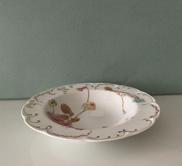 Assiette creuse, Haviland, Limoges