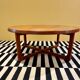 Solid teak coffee table by Niels Bach, Denmark 1960's