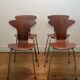 Ensemble de 4 chaises Mosquito par Arne Jacobsen pour Fritz Hansen