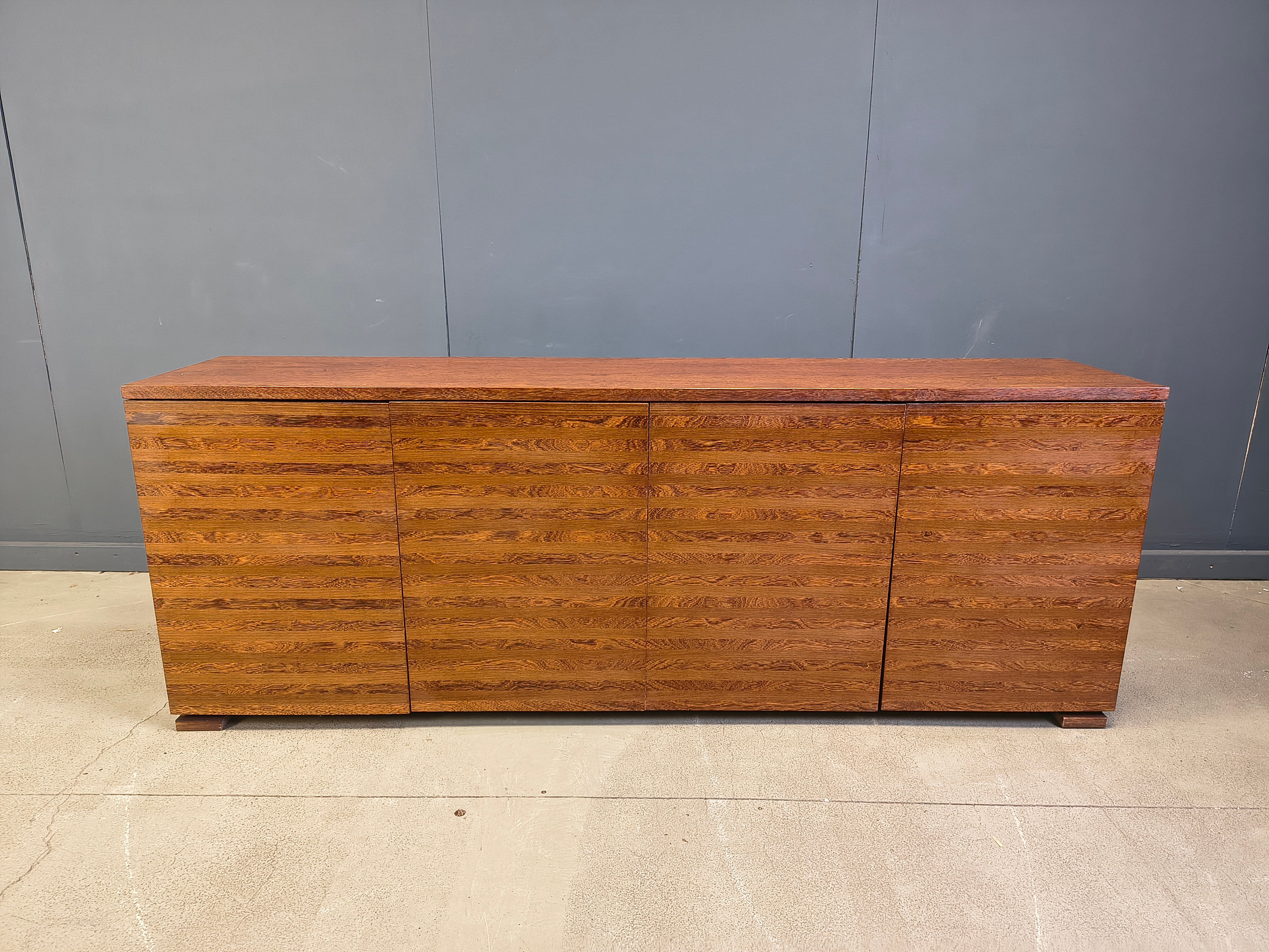 Large vintage wenge sideboard, 1970s