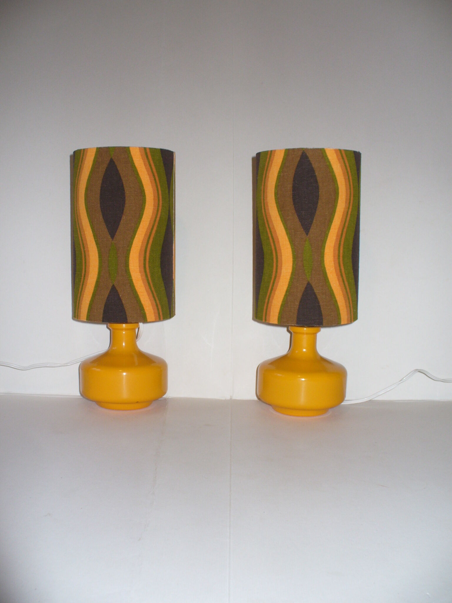 Paire de lampes des années 60/70