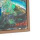 Expressionist painting bouquet floral oil on canvas JC Piquet
