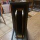 2 modernist leather bookends attributed to Jacques Adnet