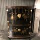 Chinese lacquered sideboard signed