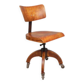 Chaise de bureau bauhaus, chaise de studio krenzer, années 1930