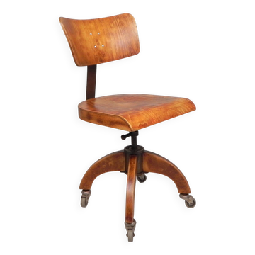Bauhaus office chair, krenzer studio chair, 1930s