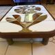 Capron coffee table - floral pattern