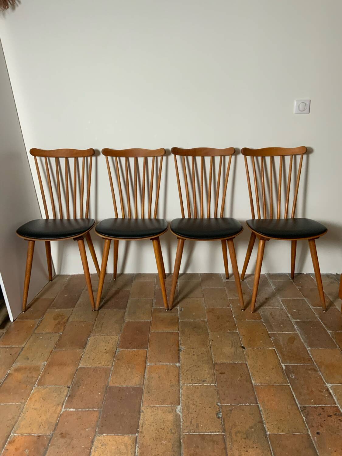 4 Baumann chairs