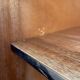 Light oak sliding door wardrobe, 1960