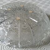 Cendrier taillé en cristal