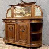 Louis XVI half-moon shaped walnut sideboard circa 1850