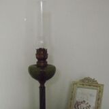 Lampe à huile antique, matador allemand Brenner art nouveau