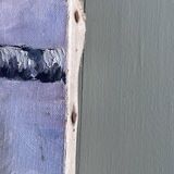 Oil on canvas by the pond signed P.Cario