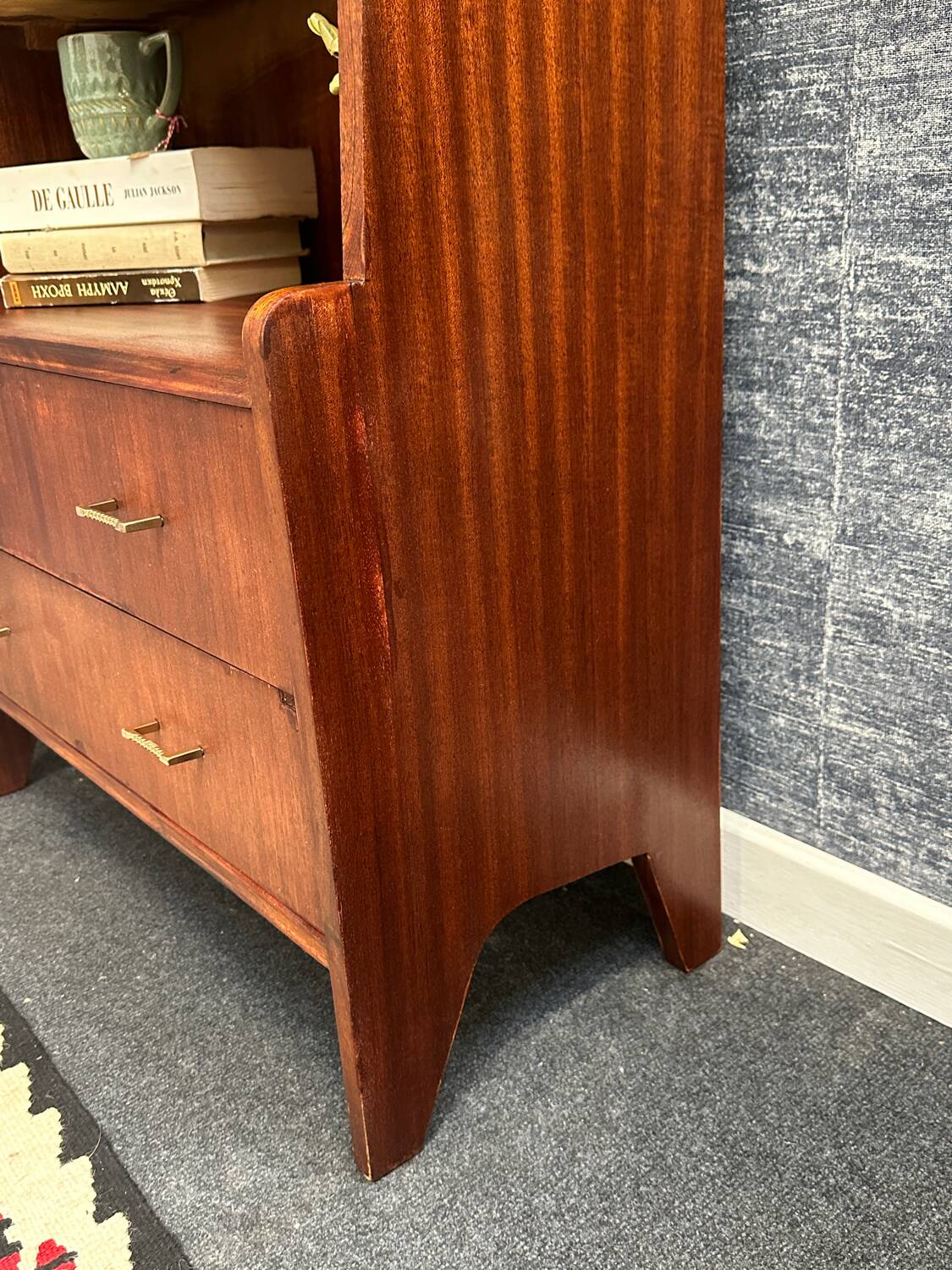 Vintage Scandinavian bookcase