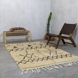 Moroccan Berber wool rug 240 x 141 Cm