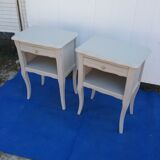 Pair of gray bedside tables
